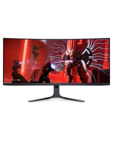 DELL MONITOR ALIENWARE CURVED AW3423DW 34'' Quantum Dot-OLED HDMI, DisplayPort, Height Adjustable, 3YearsW, NVIDIA G-Sync