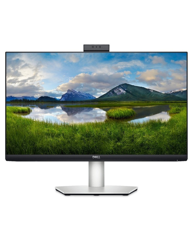 DELL Monitor S2422HZ VIDEO CONFERENCING 23.8'' , FHD IPS, HDMI, DisplayPort, USB-C, Webcam, Height Adjustable, Speakers, 3YearsW