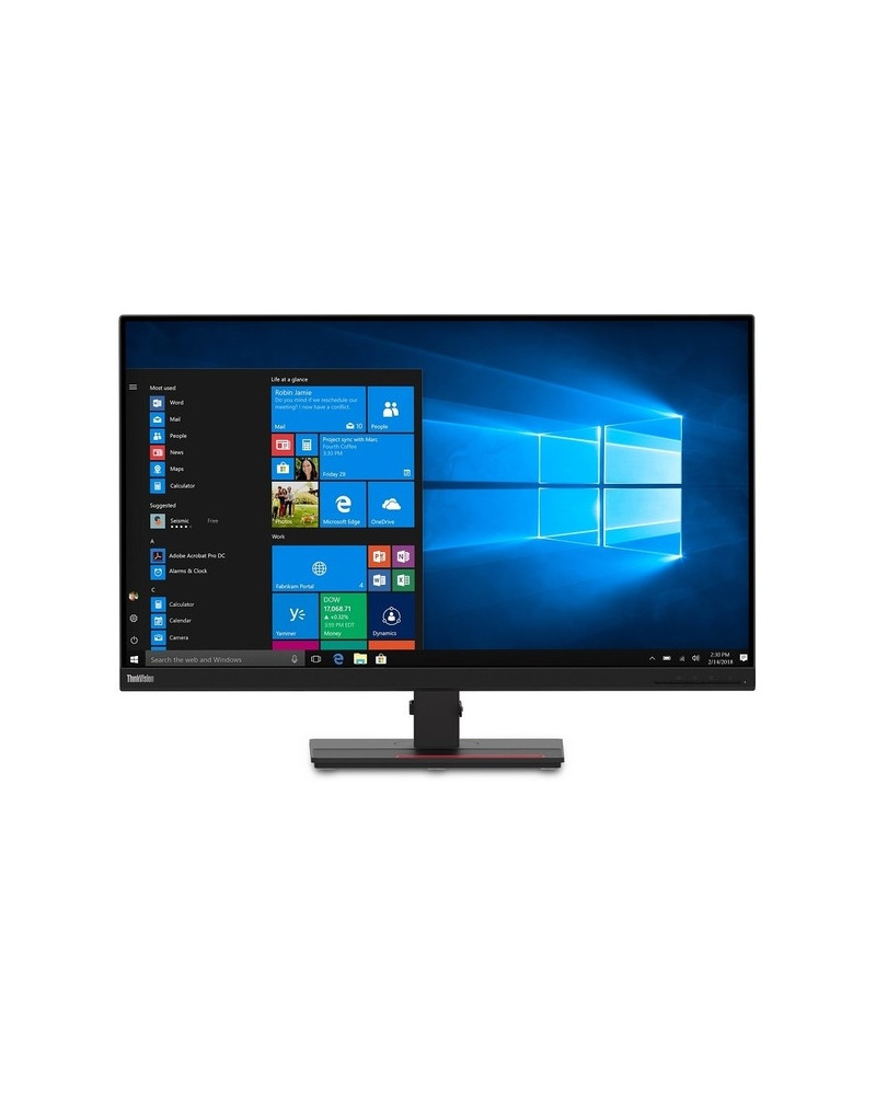 LENOVO Monitor ThinkVision T32h-20 32'' WQHD IPS, Slim Bezel, HDMI, DP, USB, Height Adjustable, 3YearsW