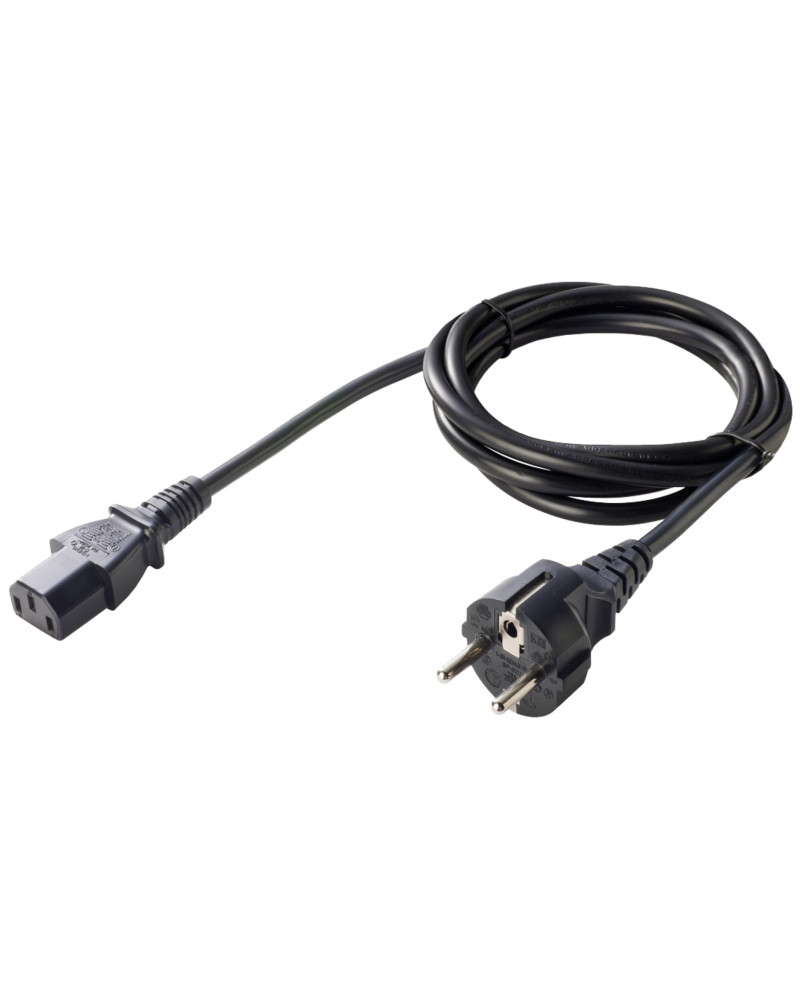 ΚΑΛΩΔΙΟ ΤΡΟΦΟΔΟΣΙΑΣ SCHUKO ΣΕ C13 ΜΑΥΡΟ