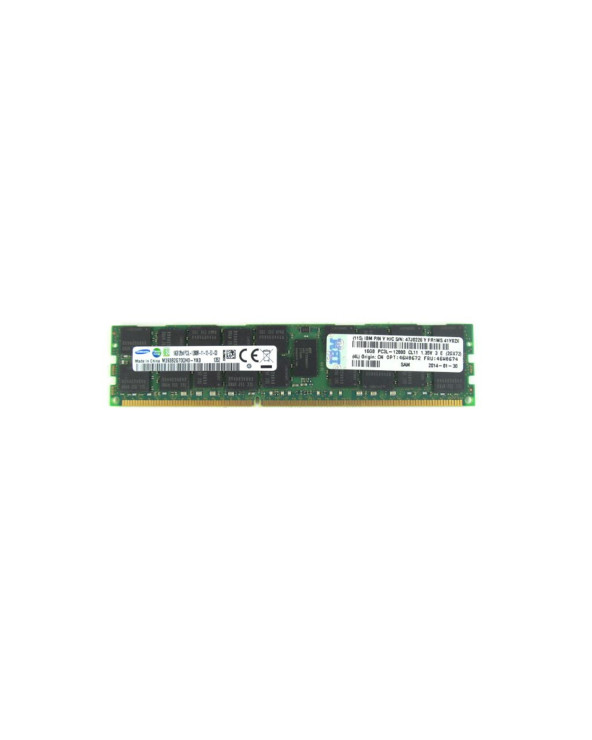 16GB IBM PC3L-12800R DDR3-1600 2RX4 CL11 RDIMM 1.35V LV