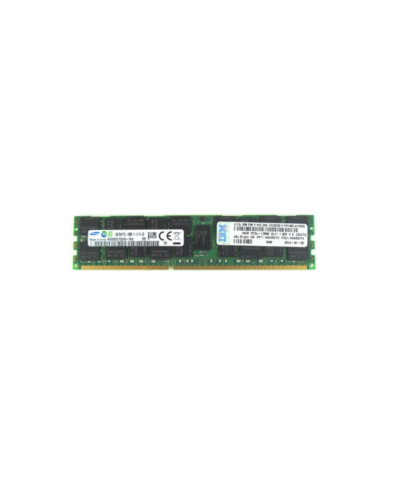 16GB IBM PC3L-12800R DDR3-1600 2RX4 CL11 RDIMM 1.35V LV