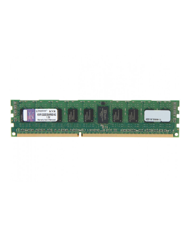4GB KINGSTON PC3-10600R DDR3-1333 1Rx4 CL9 ECC RDIMM 1.5V