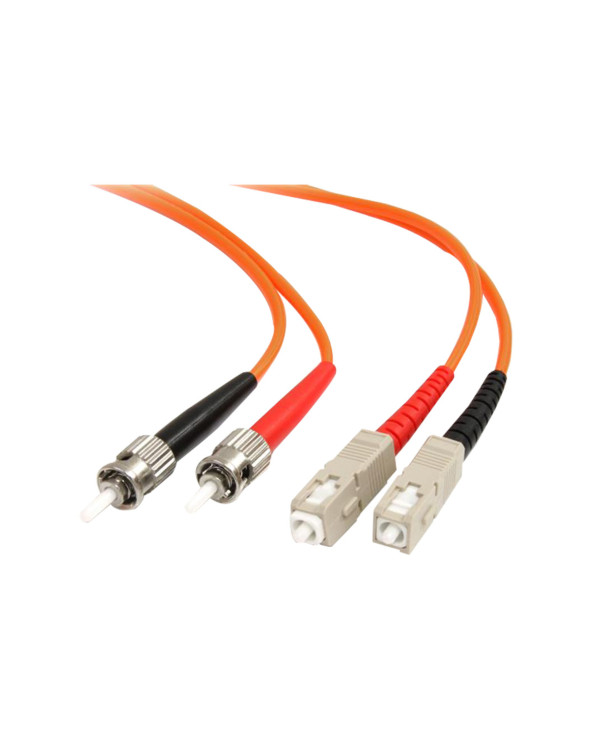 FIBER CABLE DUAL ST-SC 1.0