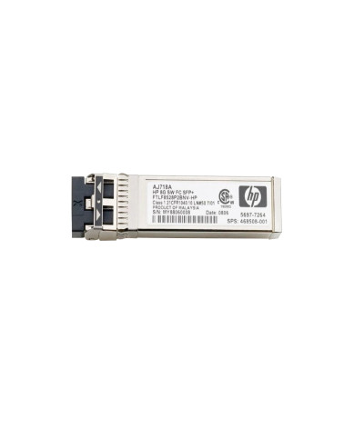 FC SFP+ HP 8GB LC SW MMF AJ718A