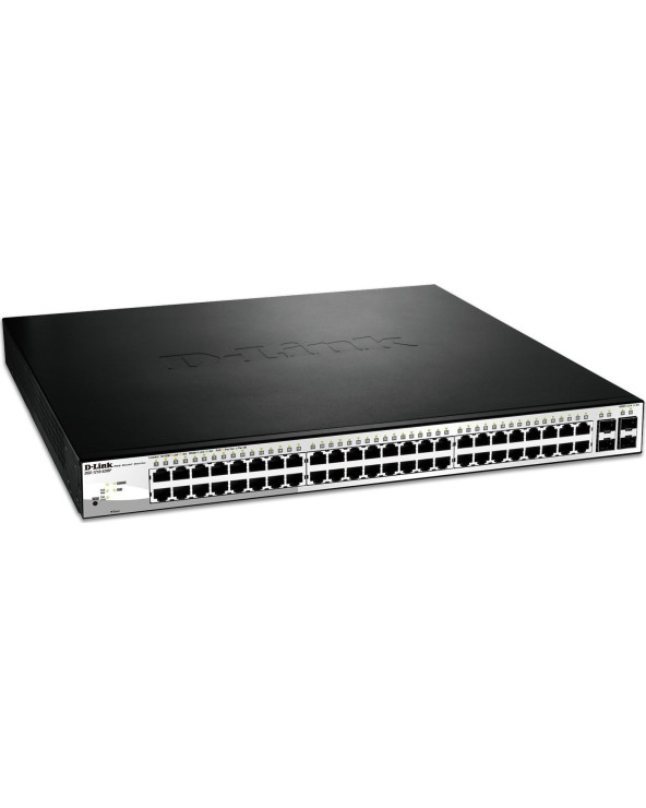 SWITCH ETH 48P 1GBE 4x1GBE RJ45/SFP DLINK DGS-1210 POE 370W NEW