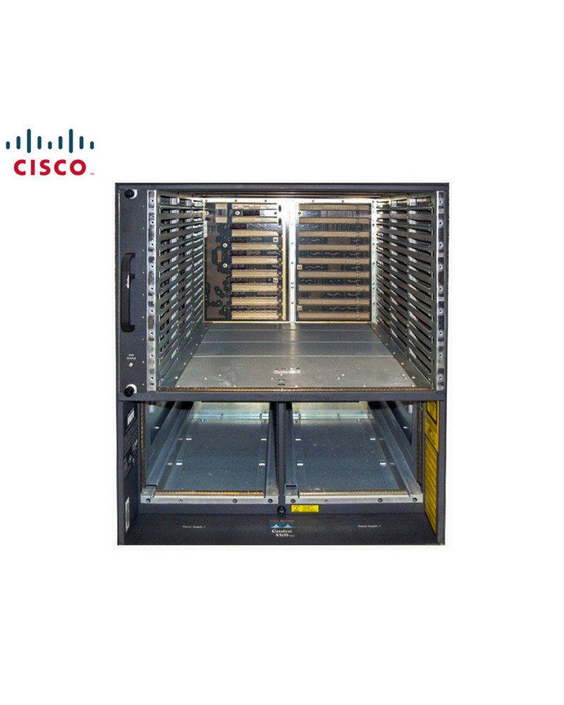 CATALYST 5509 SPARE CHASSIS w/ ONE AC POWER SUPPLY