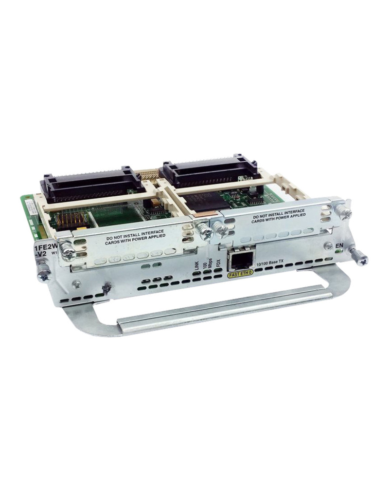 CISCO MODULE NM-1FE2W 1x10/100 ETHERNET 2xWAN CARD