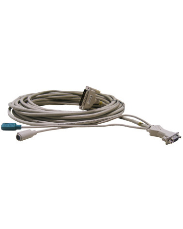 CABLE KVM BLACKBOX PS/2/VGA FEMALE TO SERIAL 25-PIN