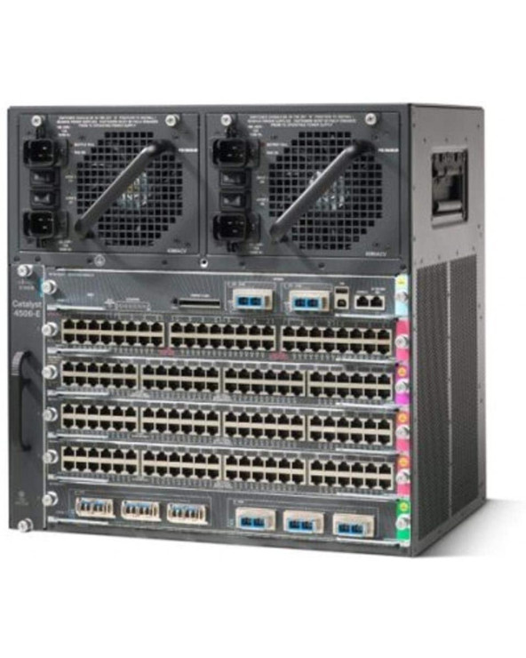CISCO CHASSIS WS-C4506-E 2xPSU, 1xFAN, 1xSUPERVISOR