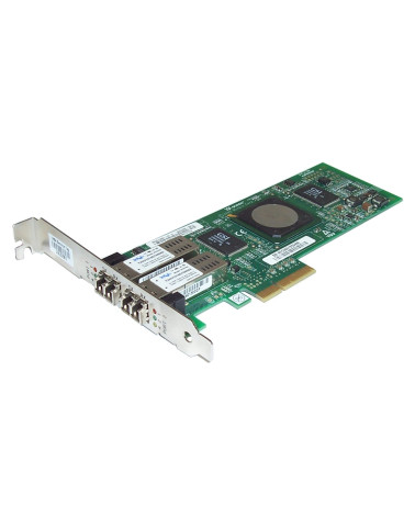 HBA FC 4GB QLOGIC QLE2462 FIBER CHANNEL DUAL PORT PCI-E