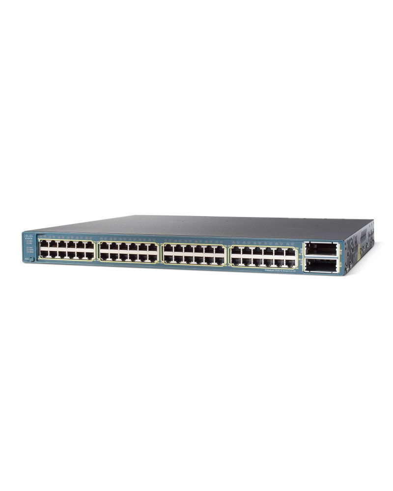 SWITCH ETH 48P 1GBE 2x10GB X2 PORTS CISCO 3560E