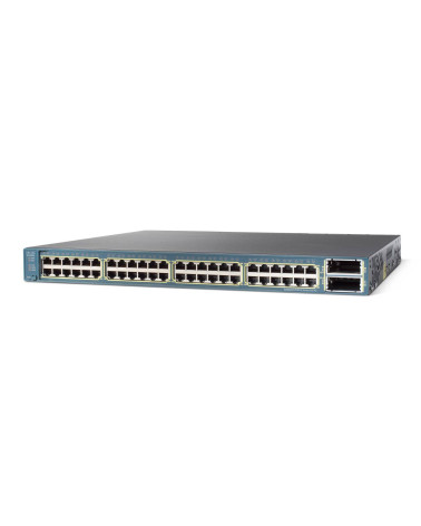 SWITCH ETH 48P 1GBE 2x10GB X2 PORTS CISCO 3560E