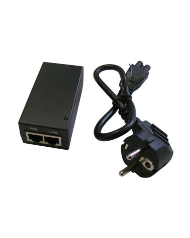 POE INJECTOR 48V 24W BRICK TYPE WITH CABLE ESD PROTECTED NEW