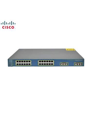 SWITCH ETH 24P 100MB 2x1GBE GBIC CISCO CAT C3524XL