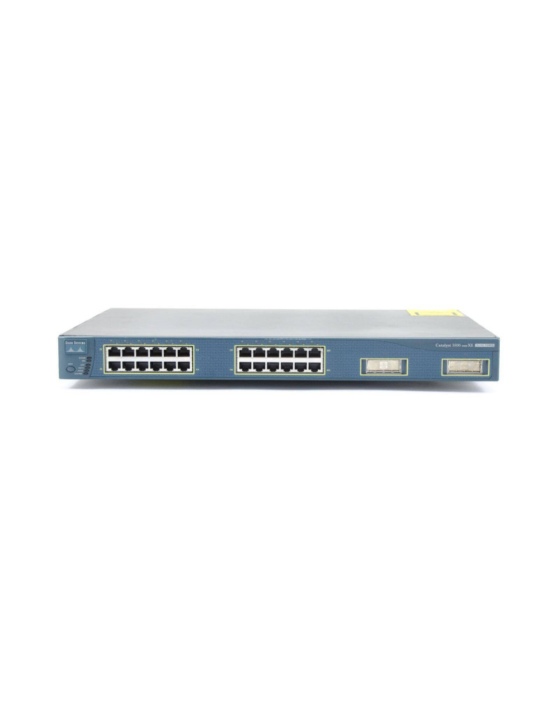 SWITCH ETH 24P 100MB 2x1GBE GBIC CISCO CAT C3524 INLINE POWER
