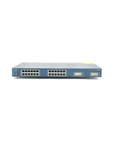 SWITCH ETH 24P 100MB 2x1GBE GBIC CISCO CAT C3524 INLINE POWER