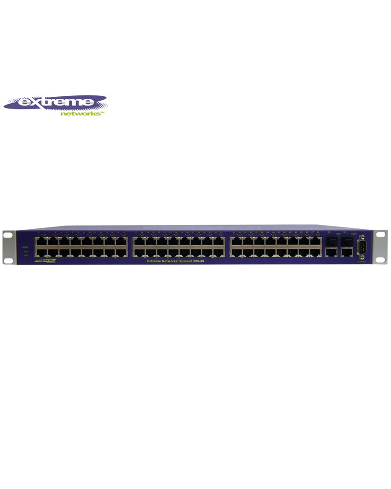SWITCH ETH 48P 100MB & 2SFP EXTREME NETWORKS SUMMIT 200-48