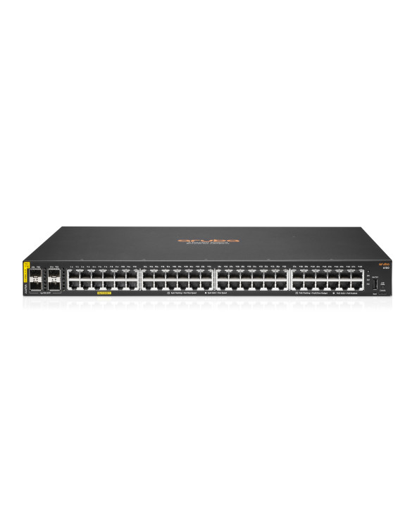 SWITCH ETH 48P 1GBE 4x10GBE SFP+ HPE ARUBA 6100 POE+ 370W NEW ΕΓΓΥΗΣΗ HP