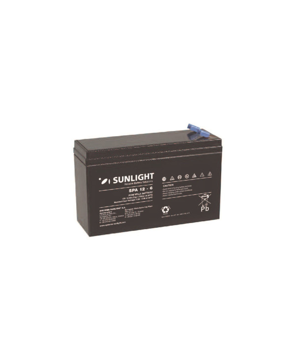 BATTERY VRLA RECHARGABLE 12V-6AH FOR UPS NEW