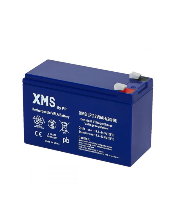 BATTERY  RECHARGABLE XMS LP 12V-9AH FOR UPS NEW