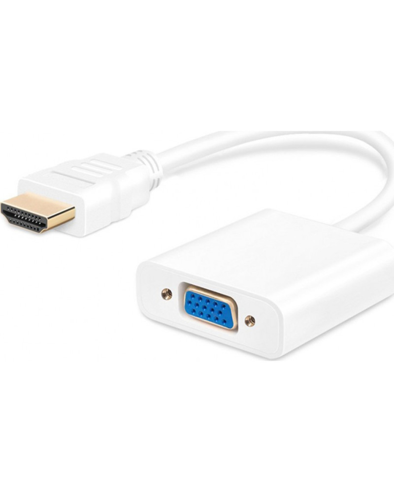 ADAPTER HDMI (M) TO VGA (F) NEW