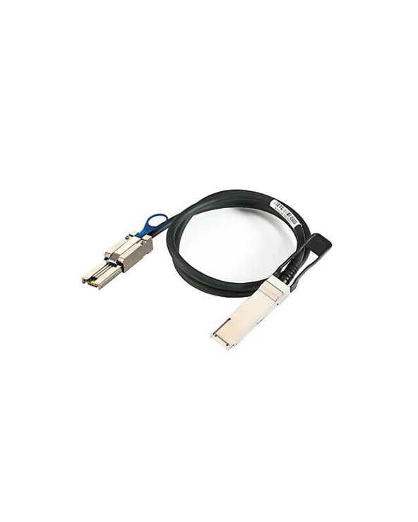 QSFP 40GB+SFF-8436 TO MINISAS SFF-8088 PASSIVE DDR CABLE 1M