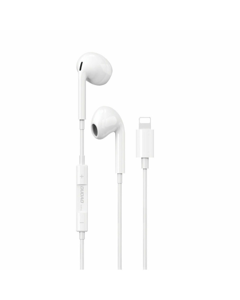 HANDSFREE DUDAO X14PROL EARBUDS LIGHTNING WHITE NEW