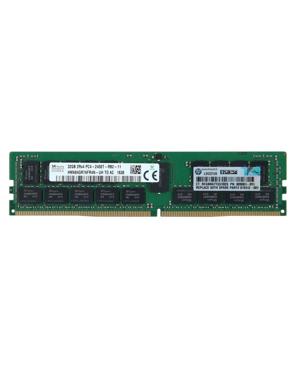 32GB HP PC4-19200T-R DDR4-2400 2Rx4 RDIMM