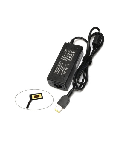 AC ADAPTER IBM-LENOVO 20.0V/2.25A/45W (YELLOW SQUARE)