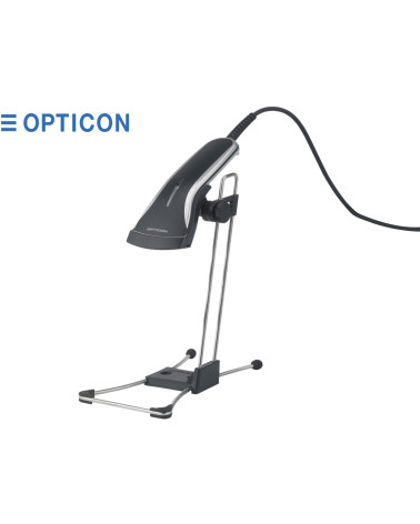 POS BARCODE SCANNER OPTICON OPR 2001Z 1D W. STAND NEW