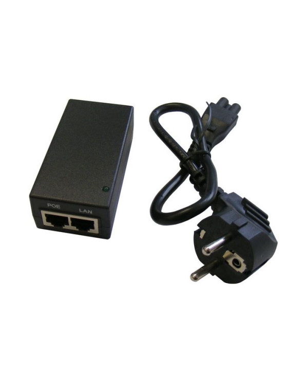 POE INJECTOR 48V 24W GIGABIT BRICK TYPE WITH CABLE ESD PROTECTED NEW