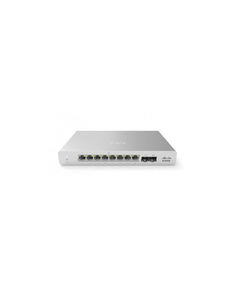 SWITCH ETH 8P 1GB CISCO MERAKI CLOUD MANAGED L2 NEW