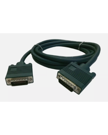CABLE CISCO LFH60 MALE TO 2 X.21 DB15 DTE MALE 3M GREEN