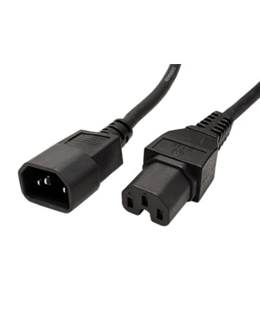 ΚΑΛΩΔΙΟ ΕΠΕΚΤΑΣΗ ΤΡΟΦΟΔΟΣΙΑΣ C14 ΣΕ C15 1.8M ΓΚΡΙ