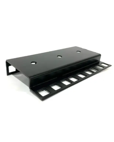 RACK RAIL 42U RACK SQUARE HOLES BLACK