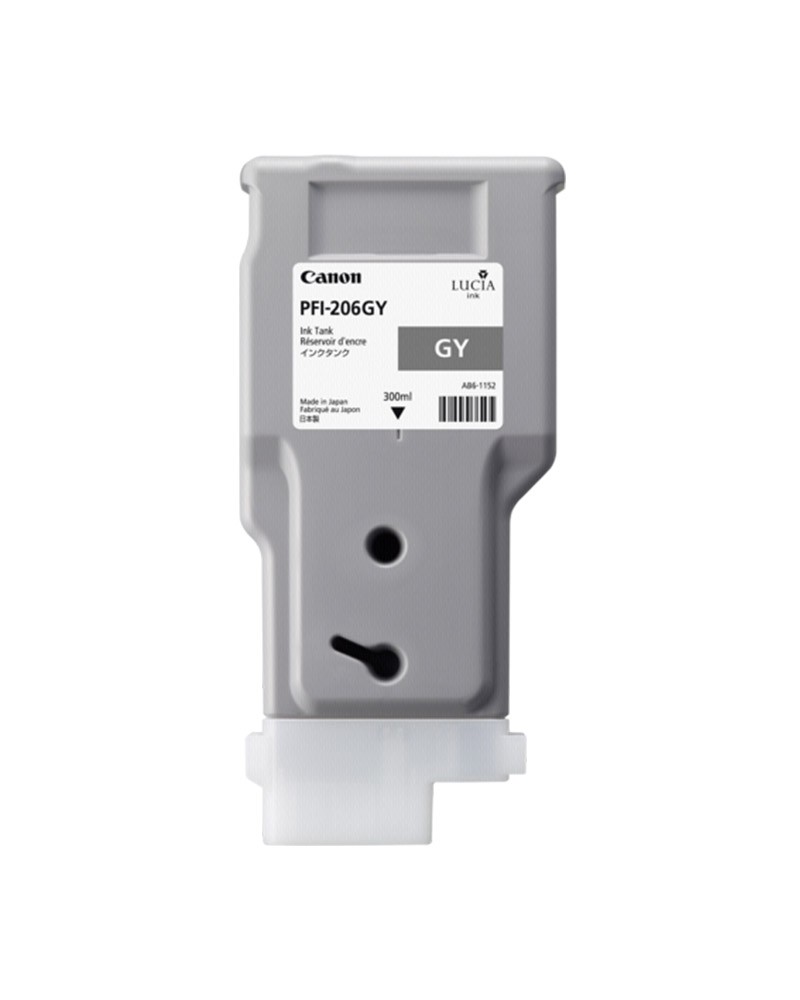 Canon Κασέτα Μελάνης PFI-206 Γκρί by DoctorPrint