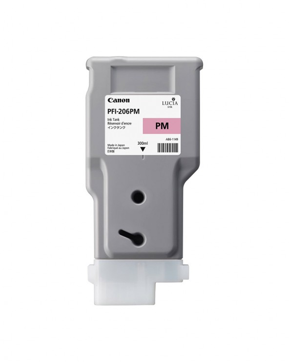 Canon Κασέτα Μελάνης PFI-206 Φωτογραφικό Ματζέντα by DoctorPrint
