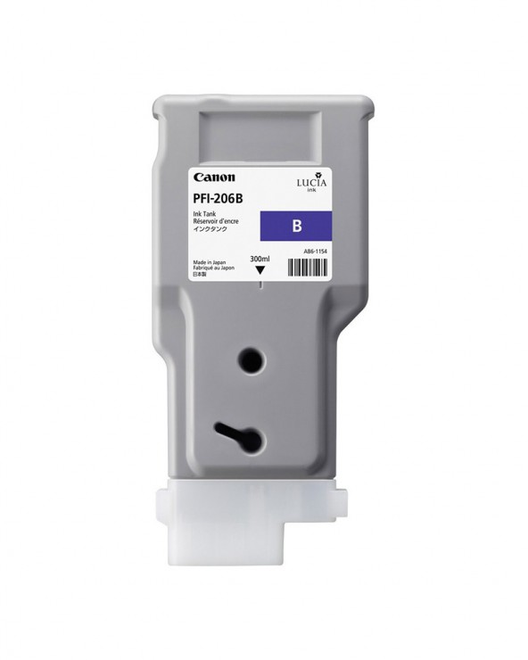 Canon Κασέτα Μελάνης PFI-206 Μπλέ by DoctorPrint