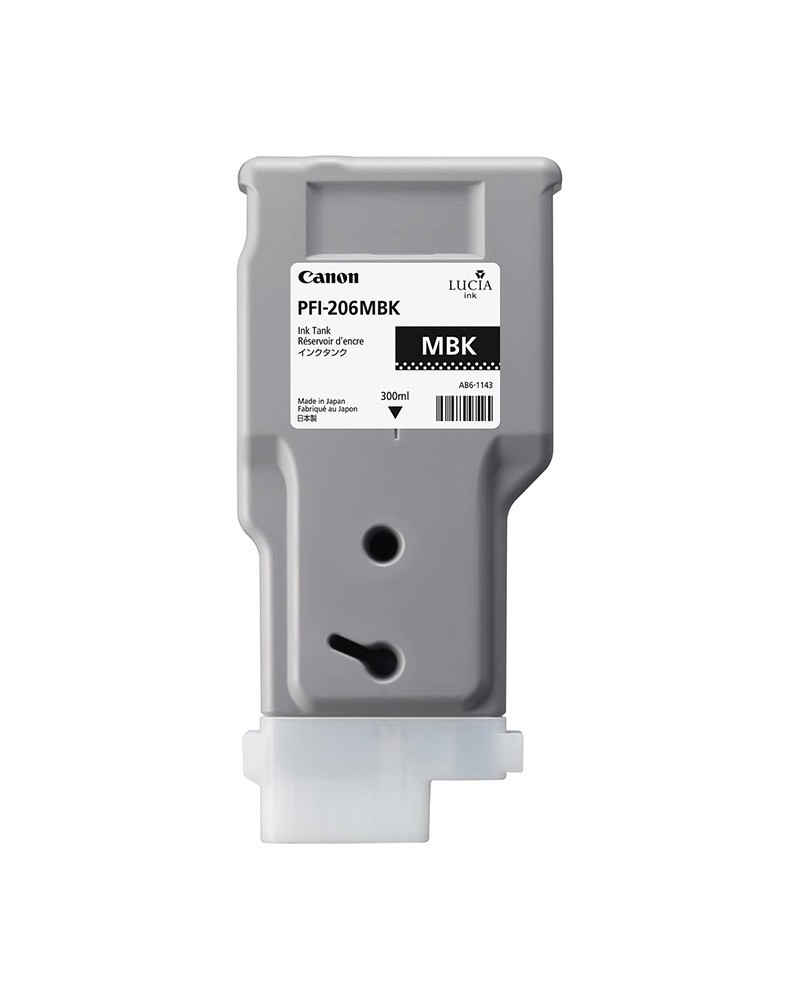 Canon Κασέτα Μελάνης PFI-206 Μαύρο Ματ by DoctorPrint