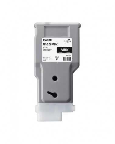 Canon Κασέτα Μελάνης PFI-206 Μαύρο Ματ by DoctorPrint