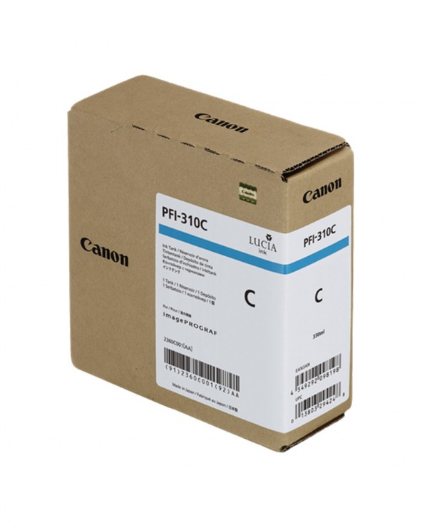 Canon Κασέτα Μελάνης PFI-310 Κυανό by DoctorPrint