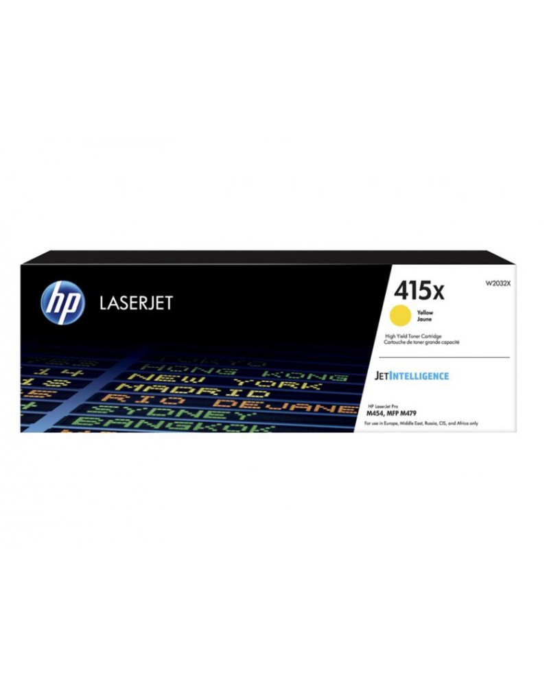 HP Κασέτα Toner 415X Κίτρινο by DoctorPrint
