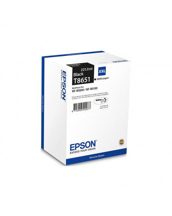 Epson Ink Cartridge Black XXL 10K C13T865140 by DoctorPrint