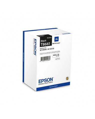 Epson Ink Cartridge Black XL 2.5K C13T866140 by DoctorPrint