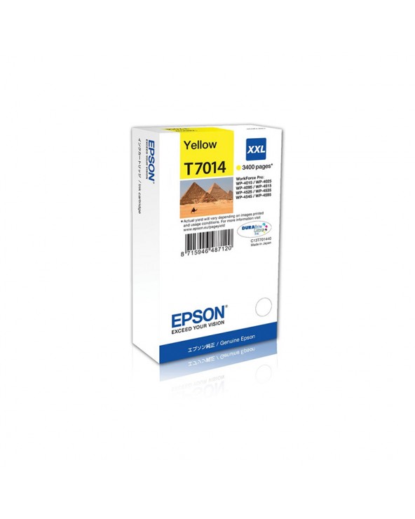 Epson Κασέτα Μελάνης T7014  Κίτρινο XXL by DoctorPrint