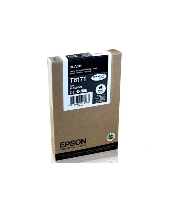 Epson Κασέτα Μελάνης T6171 Μαύρο by DoctorPrint