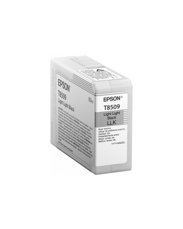 Epson Κασέτα Μελάνης T8509 Πολύ Ανοιχτό Μαύρο 80ml by DoctorPrint