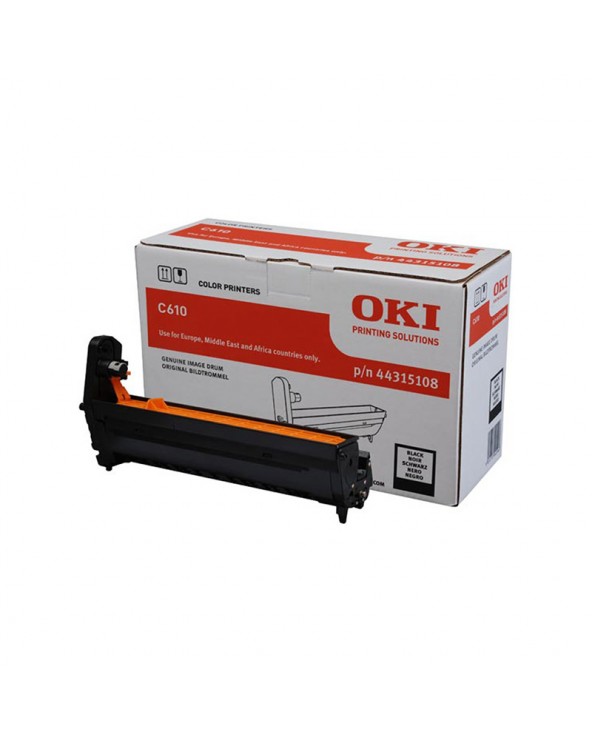 OKI 44315108 Original  Drum Black by DoctorPrint
