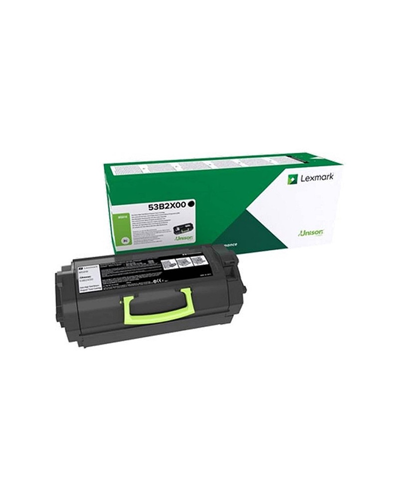 Lexmark Toner Cartridge 53B2X00 45k Black by DoctorPrint
